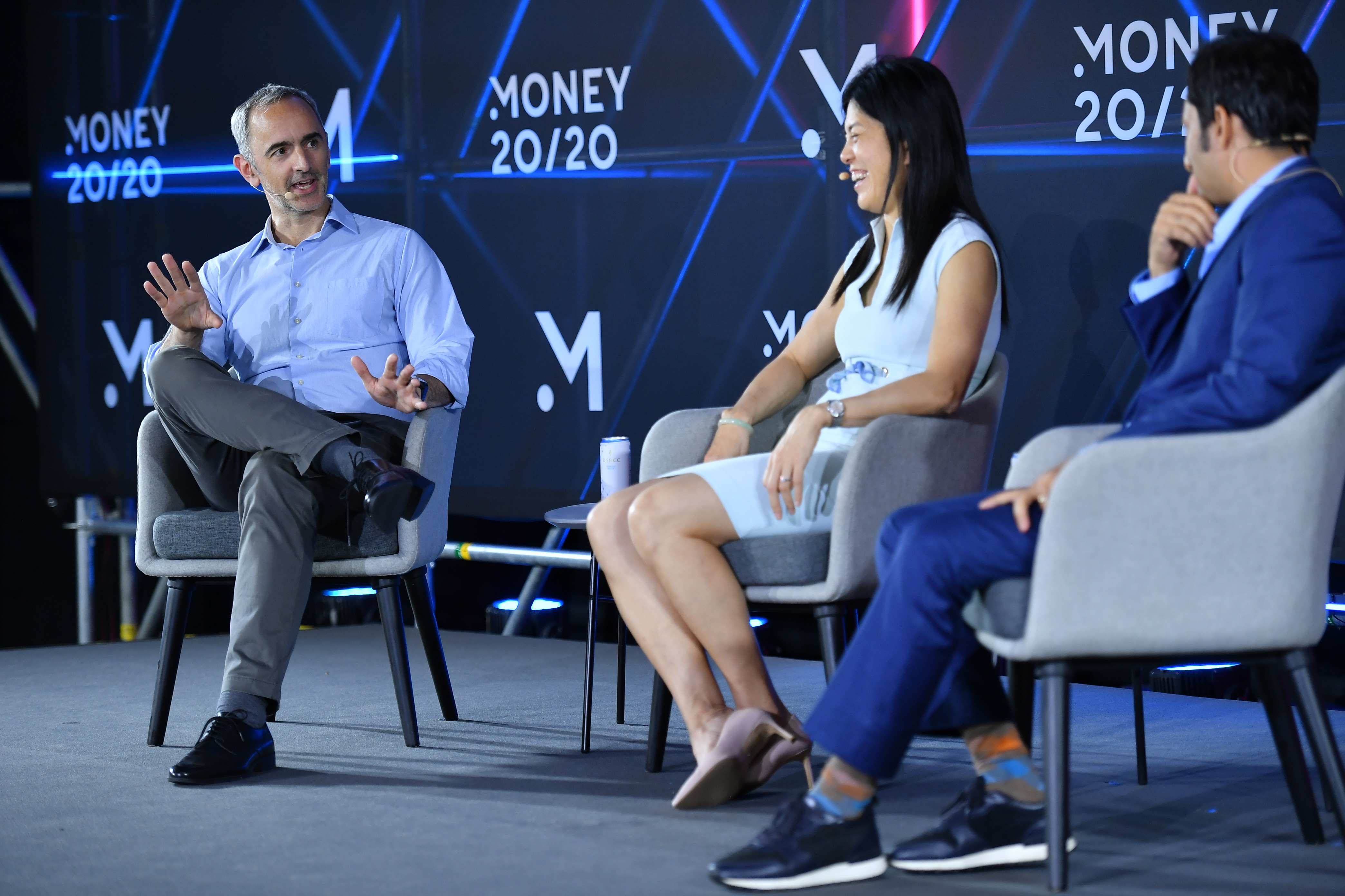 Zennon Kapron in a panel discussion at Money20/20